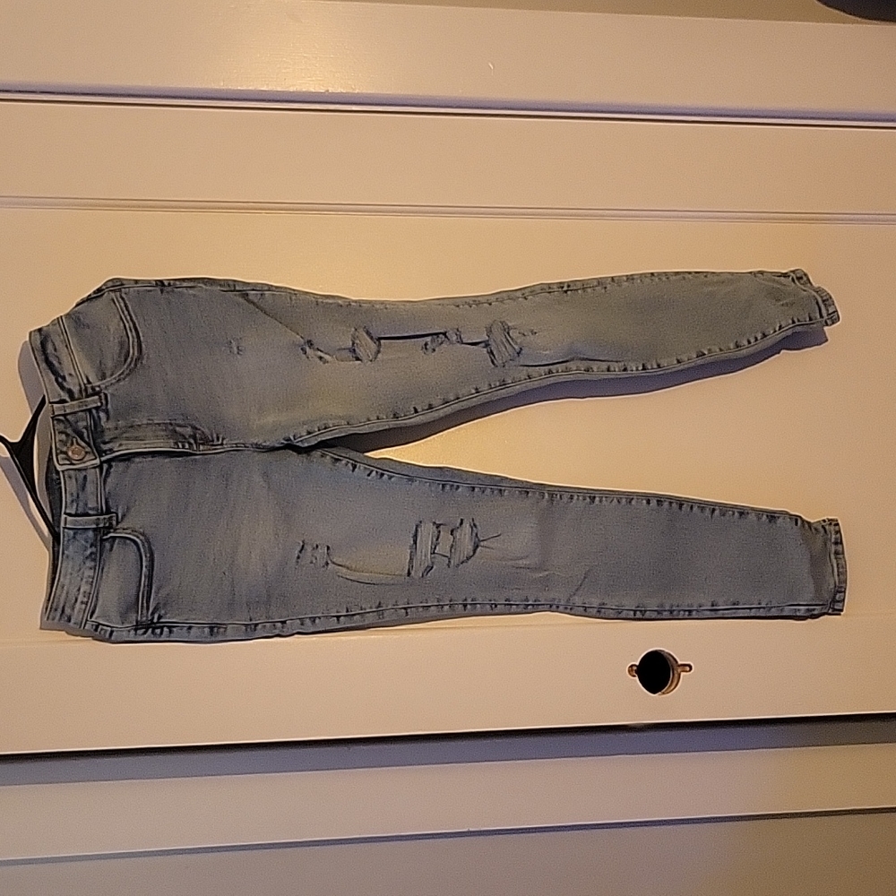 High rise jeans